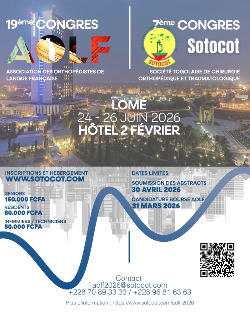Affiche congrès AOLF 2026